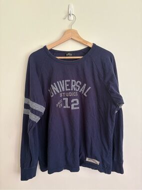 Universal Studios Navy Long-Sleeve Tee